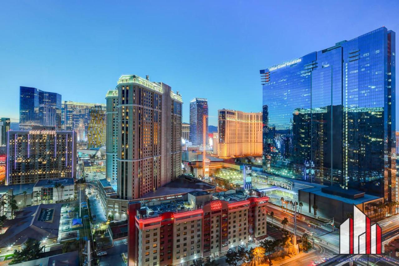 Mgm Signature-22-707 F1 Track & Strip View Balcony Las Vegas Bagian luar foto