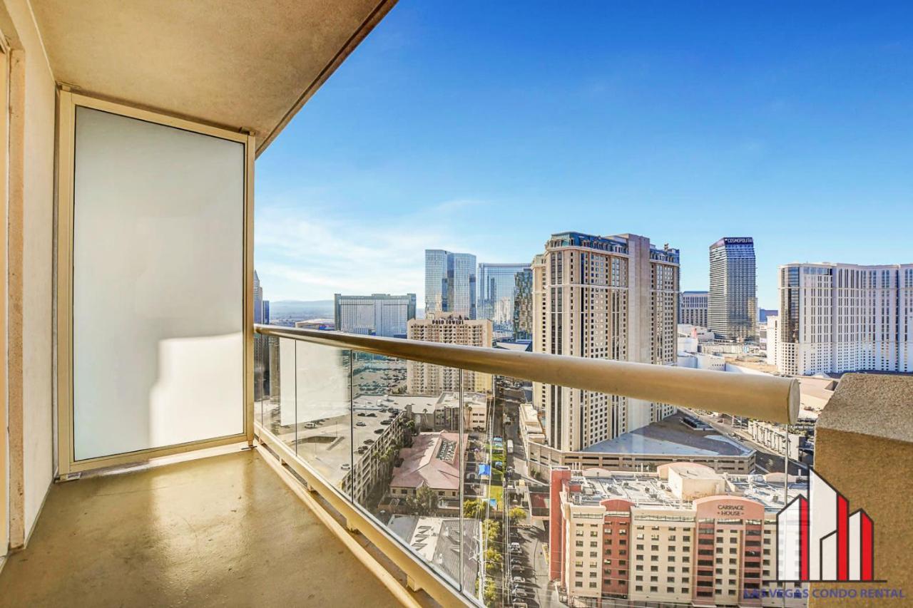 Mgm Signature-22-707 F1 Track & Strip View Balcony Las Vegas Bagian luar foto
