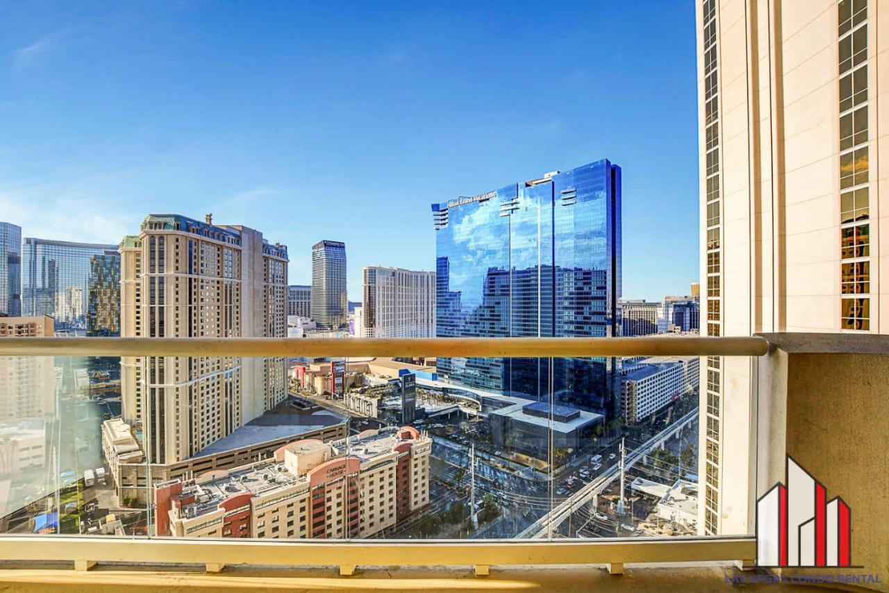 Mgm Signature-22-707 F1 Track & Strip View Balcony Las Vegas Bagian luar foto