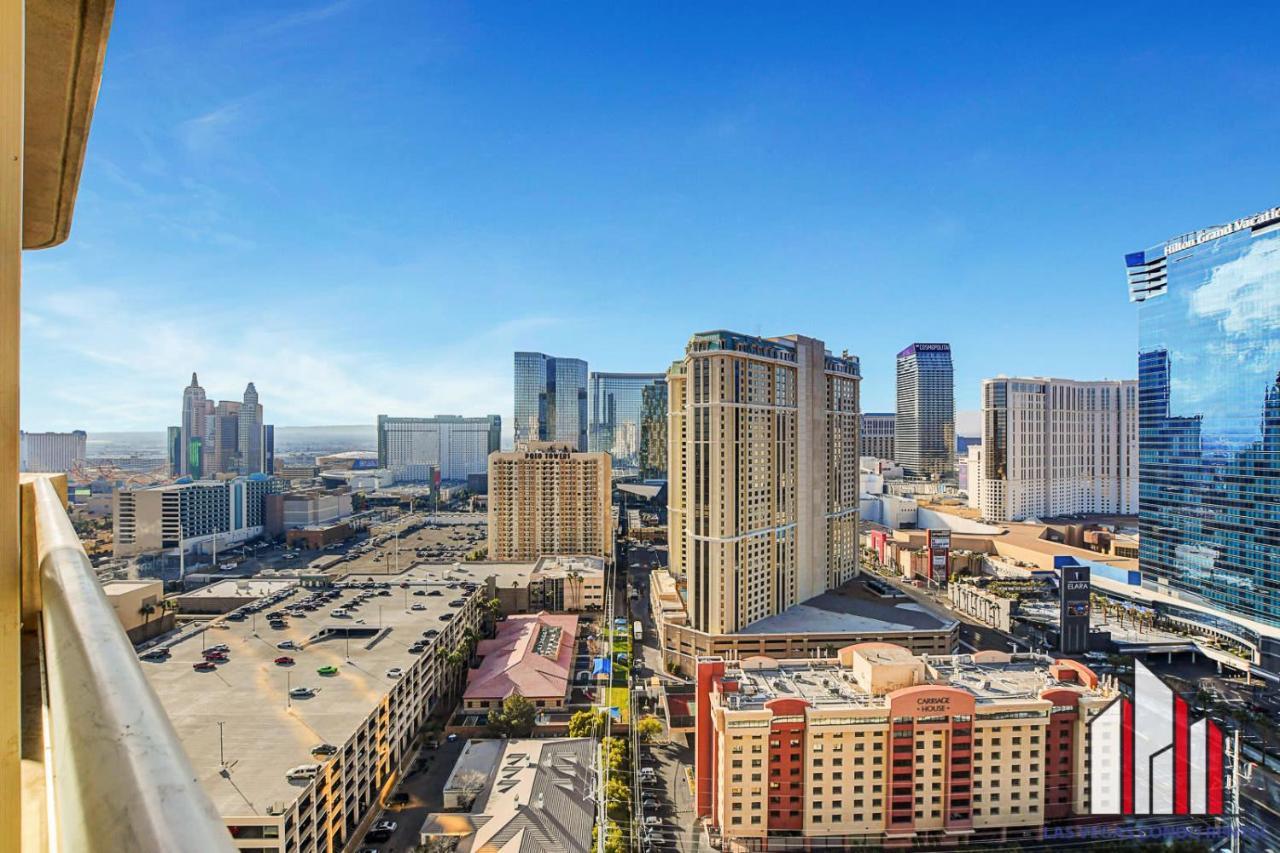 Mgm Signature-22-707 F1 Track & Strip View Balcony Las Vegas Bagian luar foto