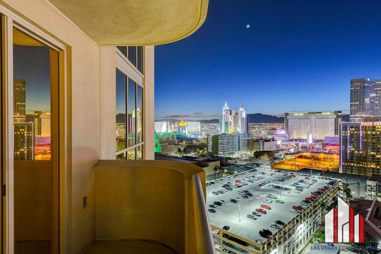 Mgm Signature-22-707 F1 Track & Strip View Balcony Las Vegas Bagian luar foto