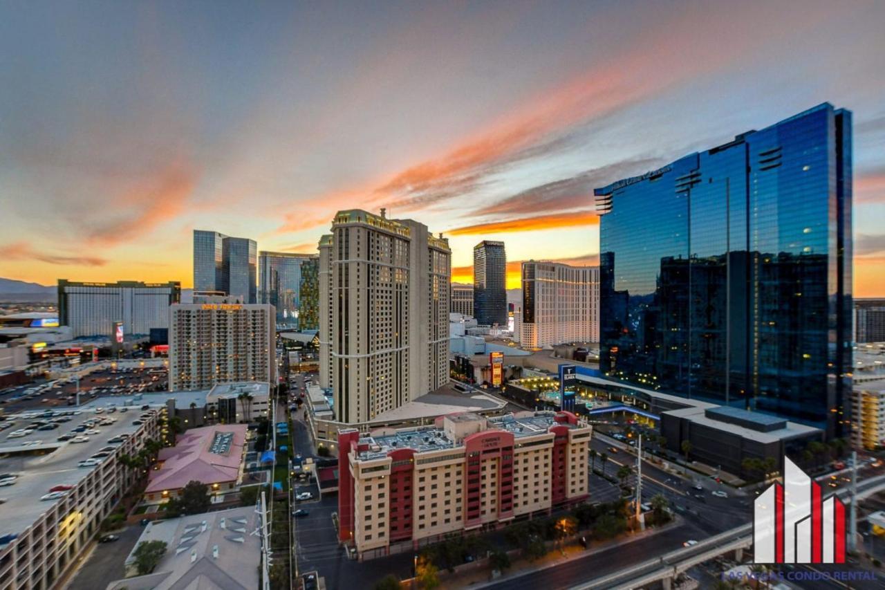 Mgm Signature-22-707 F1 Track & Strip View Balcony Las Vegas Bagian luar foto