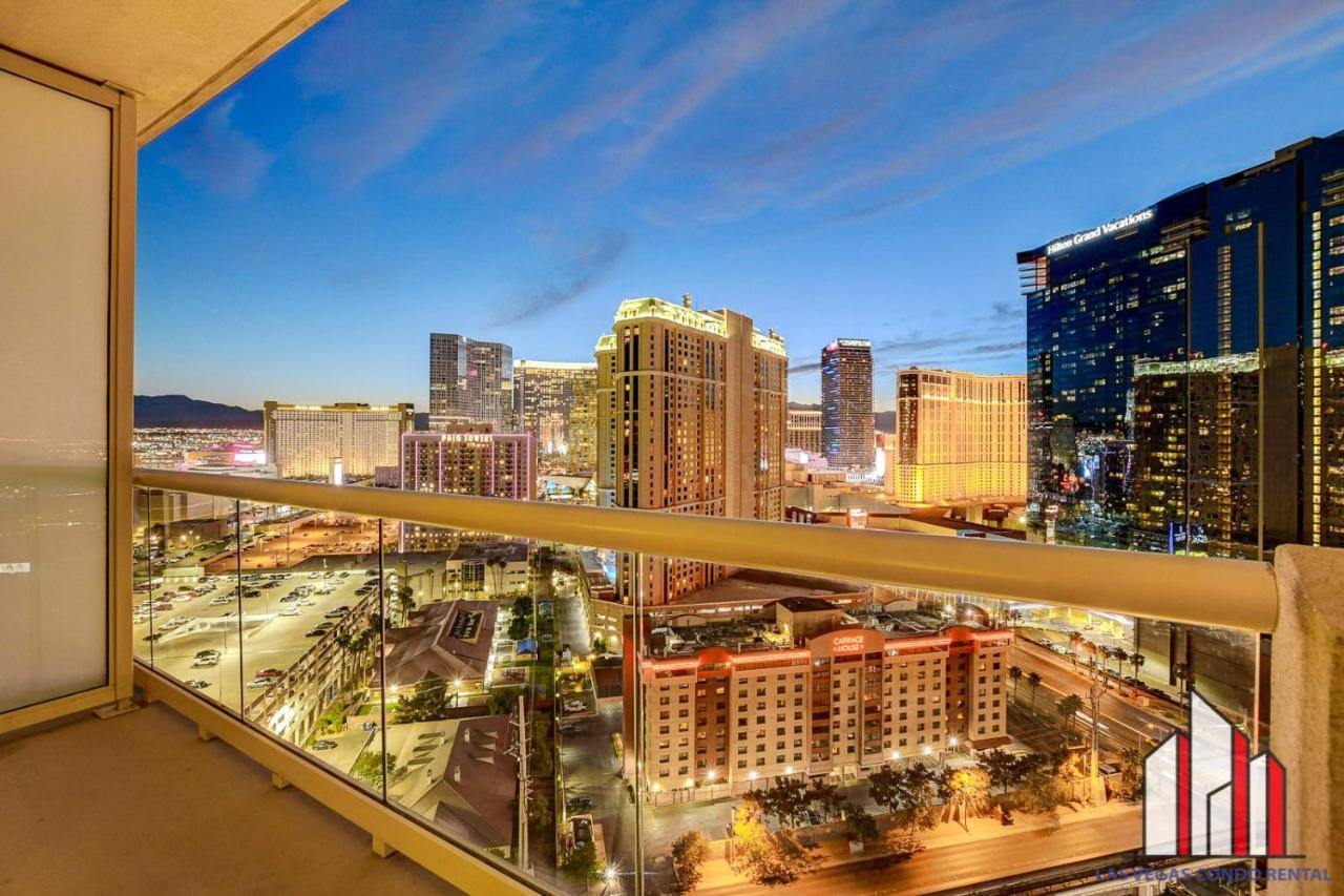 Mgm Signature-22-707 F1 Track & Strip View Balcony Las Vegas Bagian luar foto